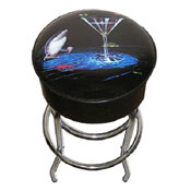 Michael Godard Card Shark Bar Stool 30